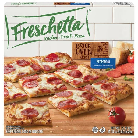 Freschetta Pepperoni and Cheese Italian Style Brick Oven Crust Frozen Pizza - Green Basket Marco Island