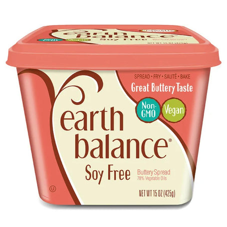 Earth Balance Soy Free Buttery Spread, Butter Alternative 15 oz