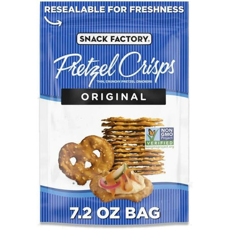 Snack Factory Pretzel Crisps - Green Basket Marco Island